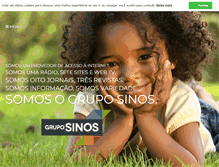 Tablet Screenshot of gruposinos.com.br